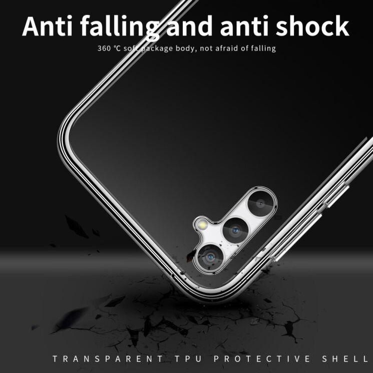 Силиконовый (TPU) чехол MOFI Thin Guard для Samsung Galaxy A35 (A356) - Transparent: фото 10 из 11