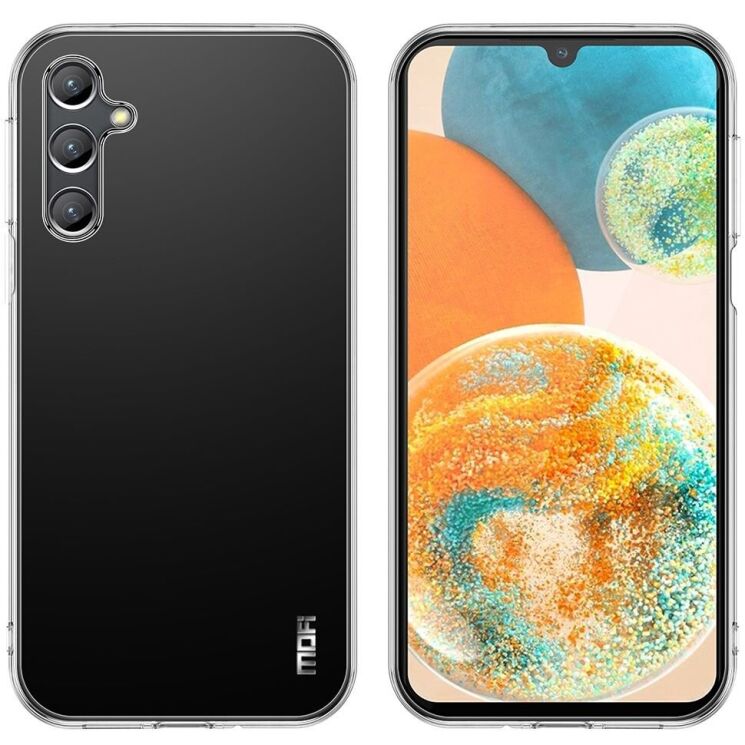 Силиконовый (TPU) чехол MOFI Thin Guard для Samsung Galaxy A35 (A356) - Transparent: фото 2 из 11