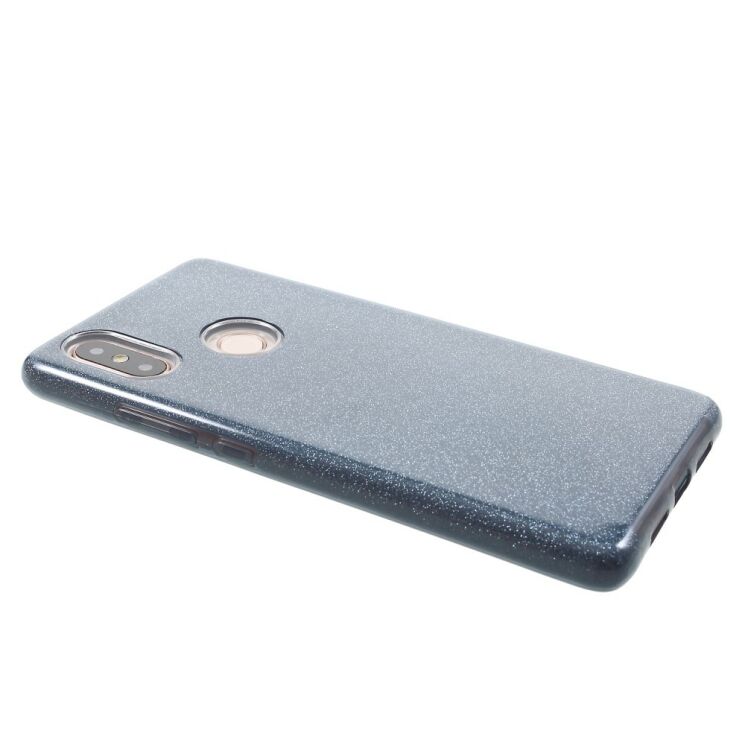 Силиконовый (TPU) чехол UniCase Glitter Cover для Xiaomi Mi 8 SE - Grey: фото 4 из 7