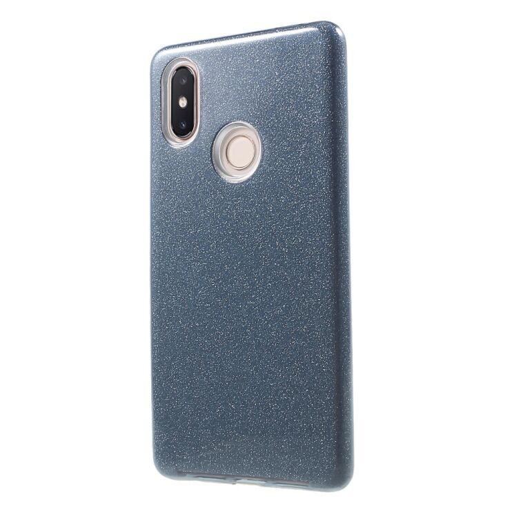 Силиконовый (TPU) чехол UniCase Glitter Cover для Xiaomi Mi 8 SE - Grey: фото 3 из 7