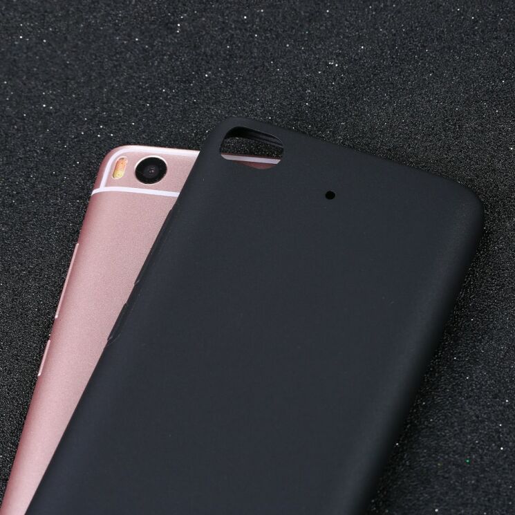 Силіконовий (TPU) чохол X-LEVEL Matte для Xiaomi Mi 5s - Black: фото 4 з 15