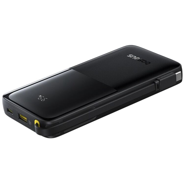 Зовнішній акумулятор Baseus Bipow 2 (20W) 10000mAh + кабель Type-C P10077101113-00 - Black: фото 1 з 23