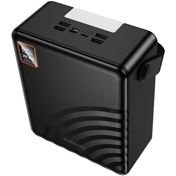 Зовнішній акумулятор BOROFONE BJ85 22.5W+PD20W (100000mAh) - Black: фото 3 з 7