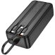 Внешний аккумулятор Hoco J132B 22.5W + PD20W (30000mAh) + кабель 2Type-C + Lightning - Black (995582B). Фото 2 из 6