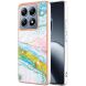 Захисний чохол Deexe Marble Case для Xiaomi 14T Pro - Light Green (365641LG). Фото 1 из 6