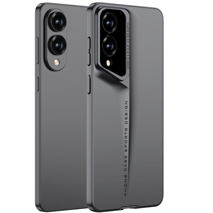 Захисний чохол GKK Hinge Shield (FP) для Samsung Galaxy S25 Edge (S937) - Grey: фото 1 из 10