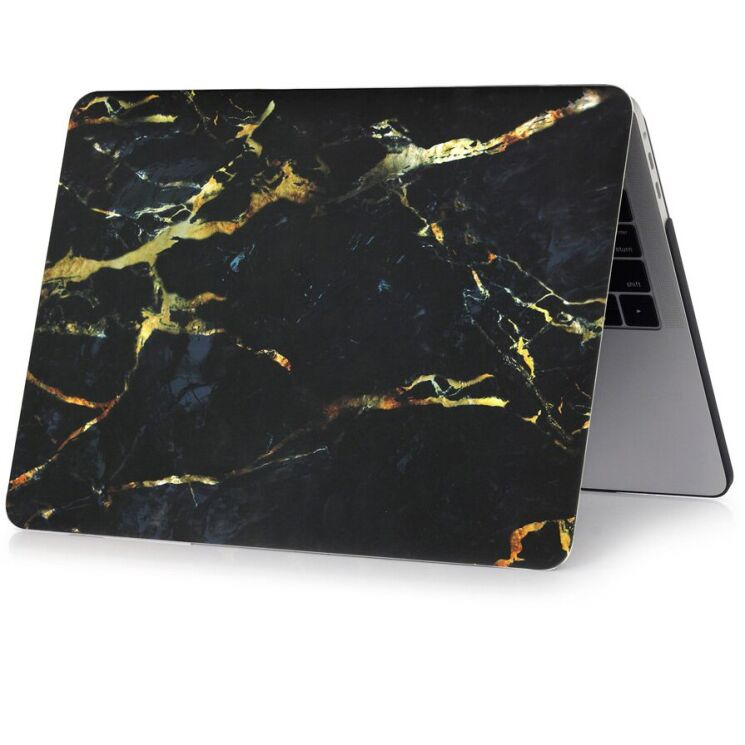 Захисна накладка Deexe Design Style для Apple MacBook Pro 13 - Marble Pattern / Black / Gold (234003M) Захисна накладка Deexe Design Style для Apple MacBook Pro 13 - Marble Pattern / Black / Gold: фото 4 з 5