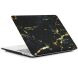 Захисна накладка Deexe Design Style для Apple MacBook Pro 13 - Marble Pattern / Black / Gold (234003M). Фото 2 з 5