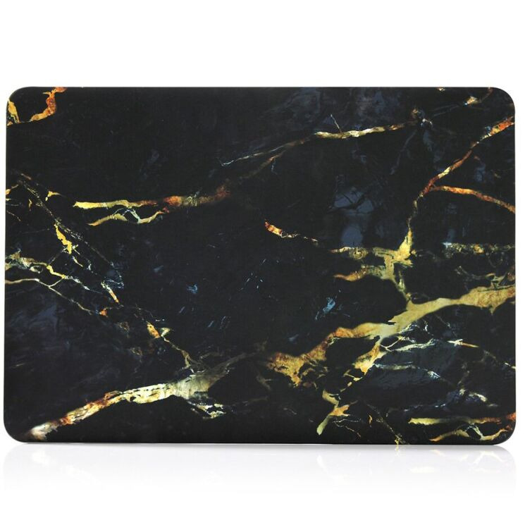 Захисна накладка Deexe Design Style для Apple MacBook Pro 13 - Marble Pattern / Black / Gold (234003M) Захисна накладка Deexe Design Style для Apple MacBook Pro 13 - Marble Pattern / Black / Gold: фото 3 з 5