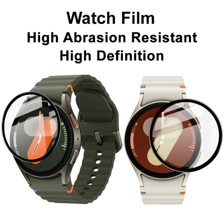 Защитная пленка IMAK Watch Film для Samsung Galaxy Watch 7 (40mm) - Black: фото 4 из 8