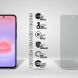 Защитная пленка на экран ArmorStandart Anti-spy для Samsung Galaxy A37 (A376) (410915). Фото 2 из 6