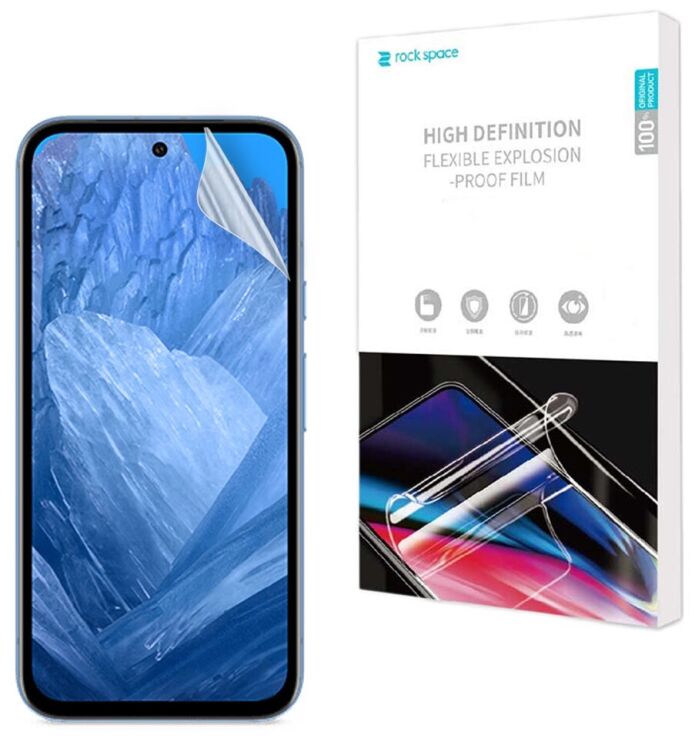Защитная пленка на экран RockSpace Explosion-Proof SuperClear для Google Pixel 8A: фото 1 из 10