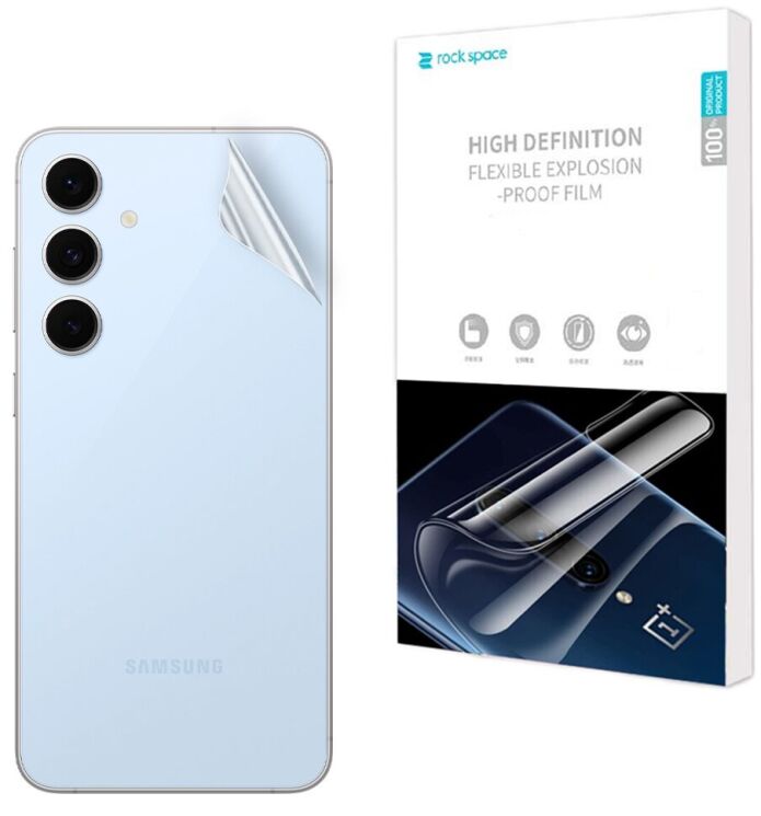 Захисна плівка на задню панель RockSpace SuperClear для Samsung Galaxy S24 FE (S721): фото 1 з 9