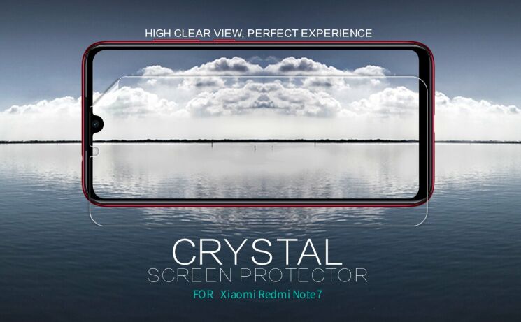 Защитная пленка NILLKIN Crystal для Xiaomi Redmi Note 7: фото 1 из 13