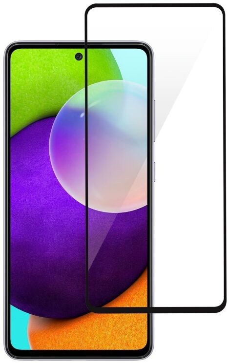 Захисне скло 2E Basic 3D Full Glue для Samsung Galaxy A52 (A525) / A52s (A528) - Black: фото 1 з 6