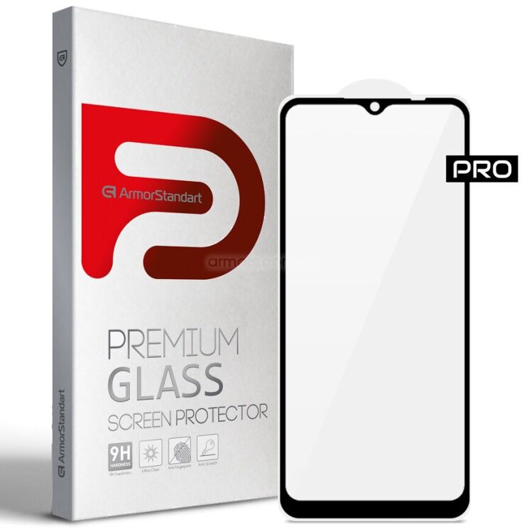 Защитное стекло ArmorStandart Pro 5D для Xiaomi Redmi 10A - Black: фото 1 из 6