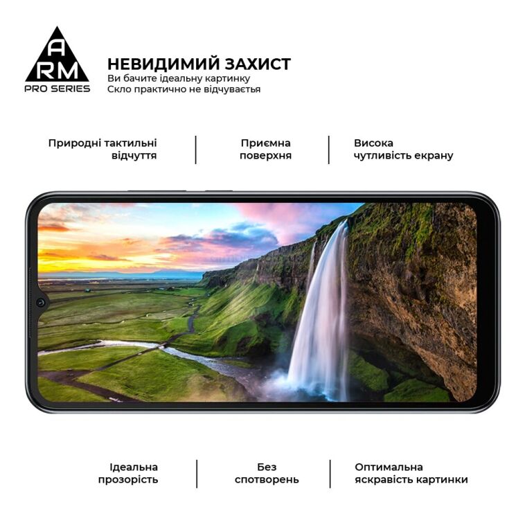 Защитное стекло ArmorStandart Pro 5D для Xiaomi Redmi 10A - Black: фото 4 из 6