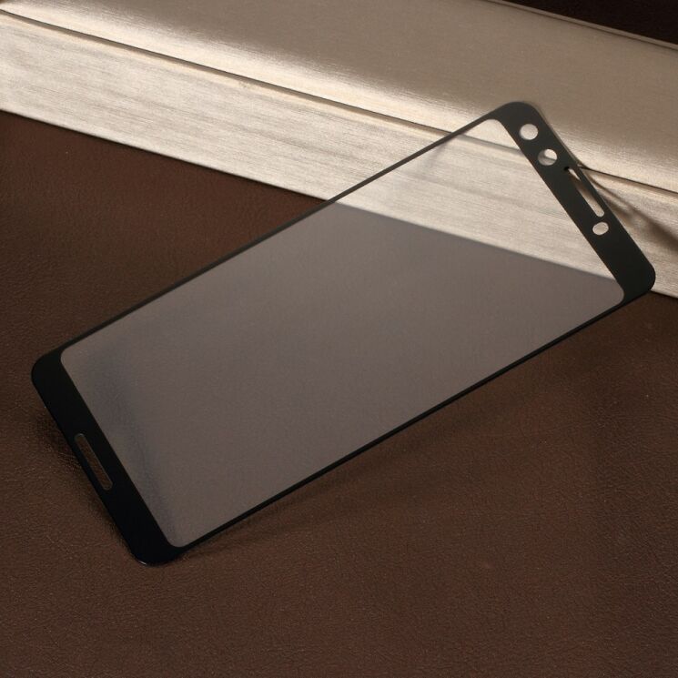 Защитное стекло Deexe Full Glue Coverage для Google Pixel 3 - Black: фото 4 из 5