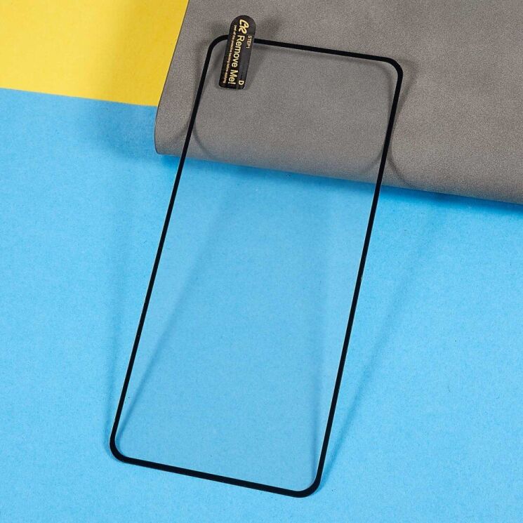 Захисне скло Deexe Full Glue Coverage для Motorola Moto G72 - Black: фото 4 з 8