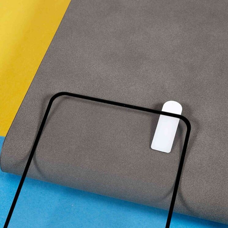 Захисне скло Deexe Full Glue Coverage для Motorola Moto G72 - Black: фото 5 з 8