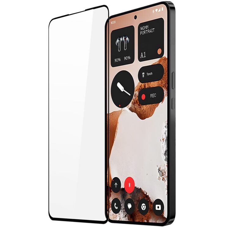 Захисне скло DUX DUCIS Full Glue для Nothing CMF Phone 2 Pro - Black: фото 1 з 7