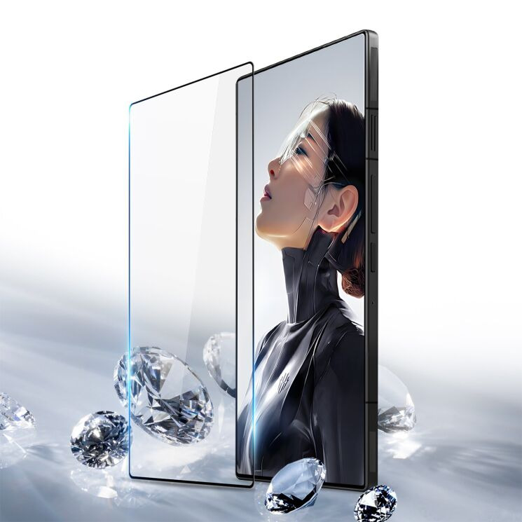 Защитное стекло DUX DUCIS Full Glue для ZTE Nubia Red Magic 11 Air - Black (423112B) Защитное стекло DUX DUCIS Full Glue для ZTE Nubia Red Magic 11 Air - Black: фото 2 из 7