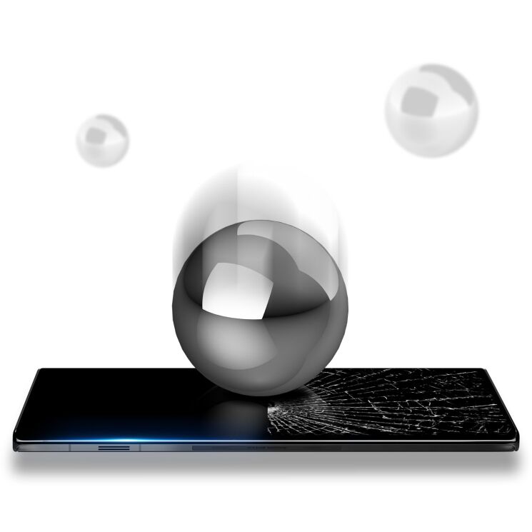 Захисне скло DUX DUCIS Full Glue для ZTE Nubia Red Magic 11 Pro - Black: фото 5 з 7