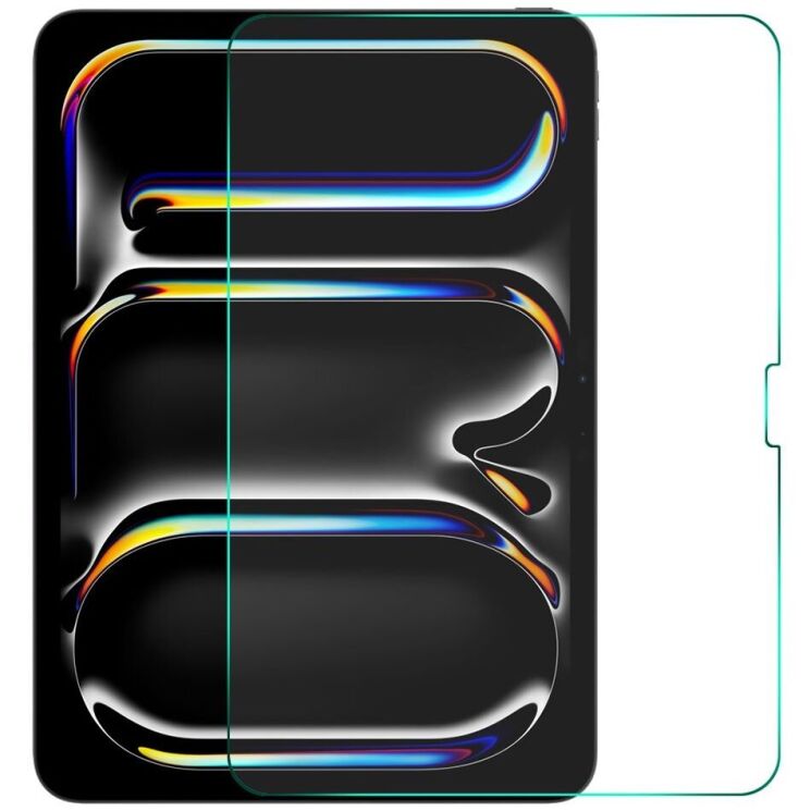 Захисне скло HAT PRINCE 0.33mm 2.5D для Apple iPad Pro 11 (2024) - Transparent: фото 1 з 9