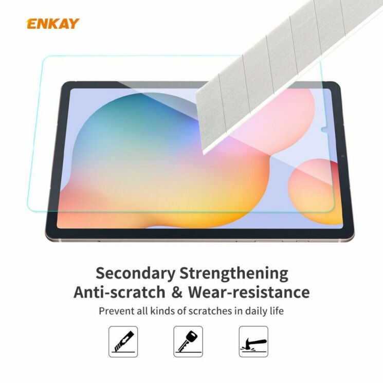 Защитное стекло HAT PRINCE 0.33mm 2.5D для Samsung Galaxy Tab S6 lite / S6 Lite (2022/2024) - Transparent: фото 5 из 9