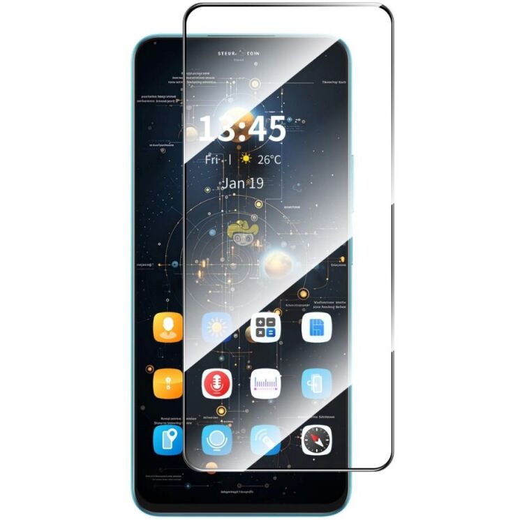 Защитное стекло HAT PRINCE Full Glue Cover для Xiaomi Redmi Note 14 5G - Transparent: фото 1 из 8