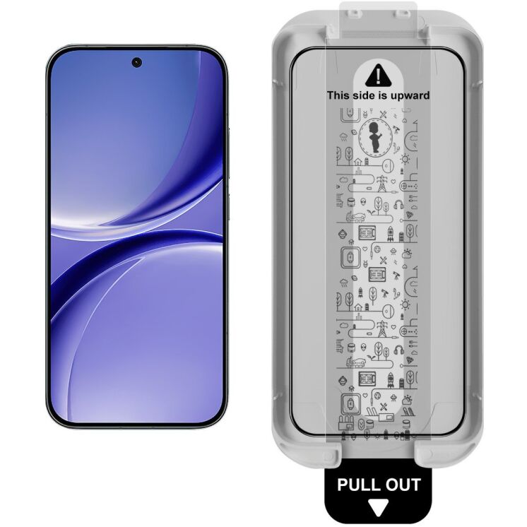 Защитное стекло IMAK Easy Install Full Glue для Xiaomi Poco X8 Pro Max - Black: фото 2 из 10