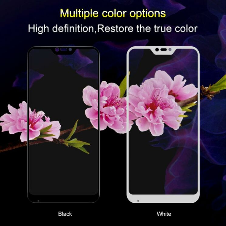 Защитное стекло IMAK Full Protect для Xiaomi Redmi 6 Pro / Mi A2 Lite - White: фото 4 из 7