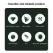 Защитное стекло IMAK Install Black Glass Lens для Xiaomi 14 Ultra - Black (349855B). Фото 6 из 9