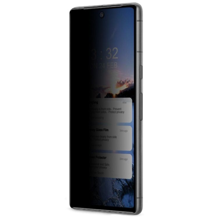 Защитное стекло IMAK Privacy 9H Protect для Google Pixel 7 - Black: фото 4 из 8