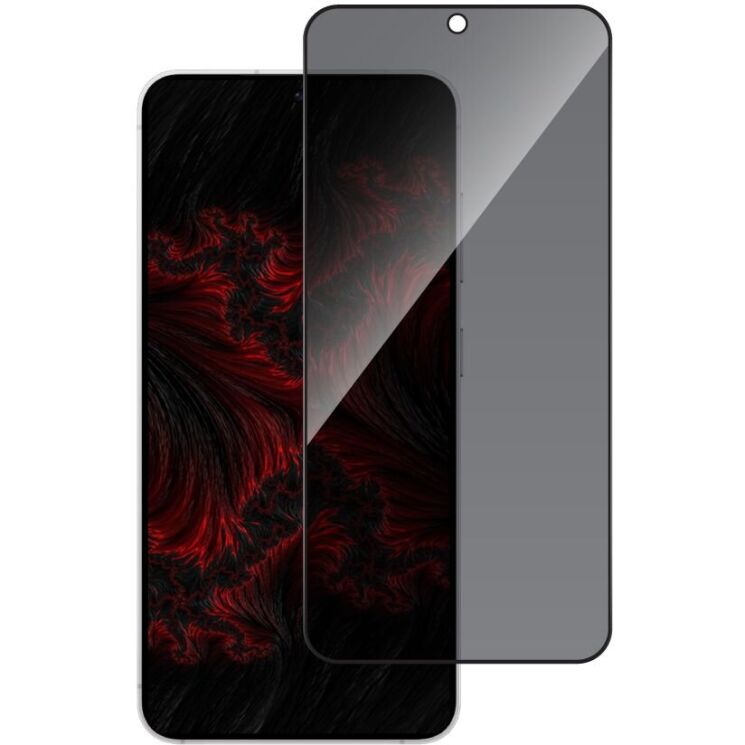 Захисне скло Intaleo Privacy для Samsung Galaxy S24 (S921) - Black: фото 2 з 10