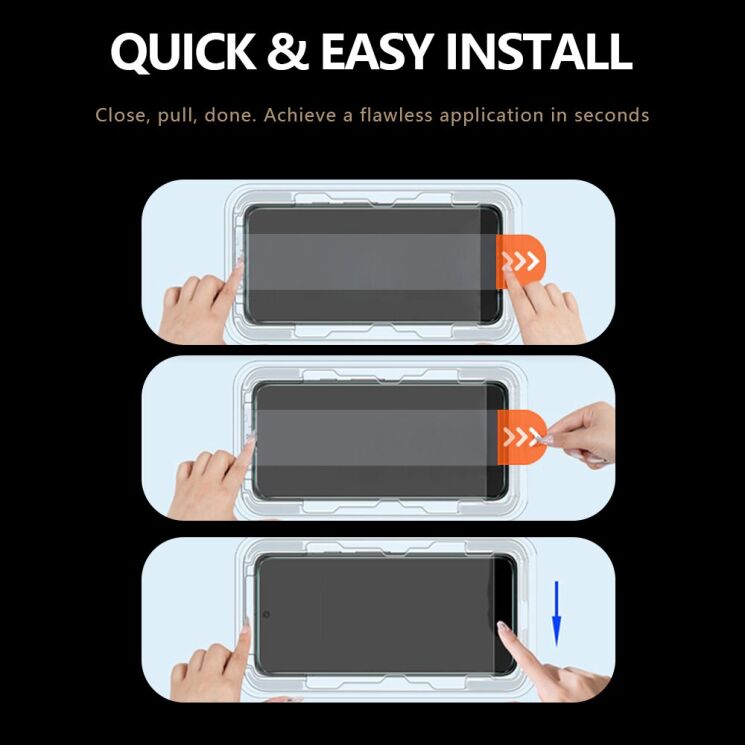 Защитное стекло LEREACH Privacy Tempered Glass для Xiaomi 17T Pro - Black (422346B) Защитное стекло LEREACH Privacy Tempered Glass для Xiaomi 17T Pro - Black: фото 12 из 13
