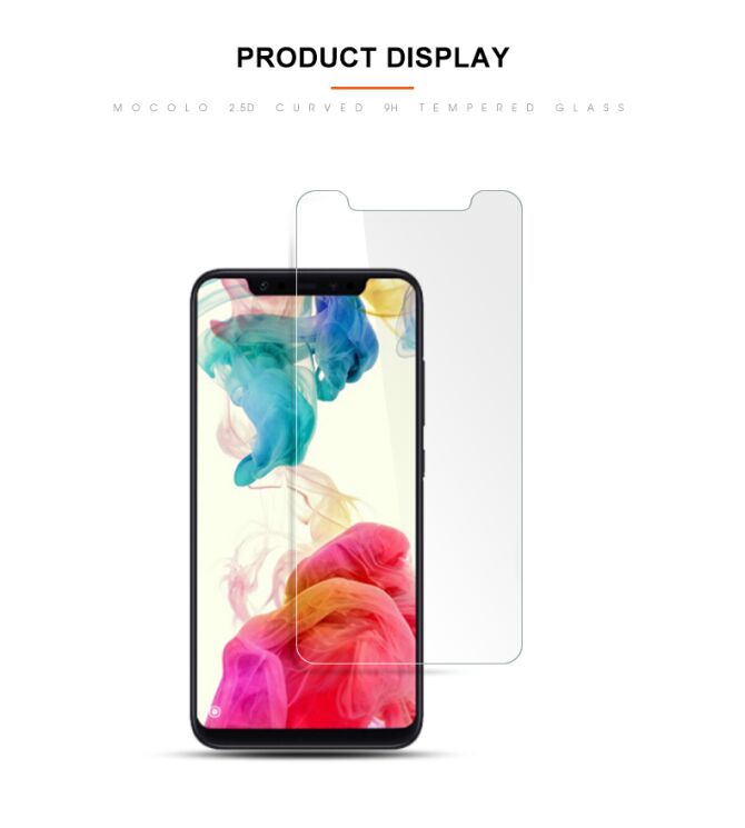 Захисне скло MOCOLO 2.5D Arc Edge для Xiaomi Pocophone F1: фото 14 з 14