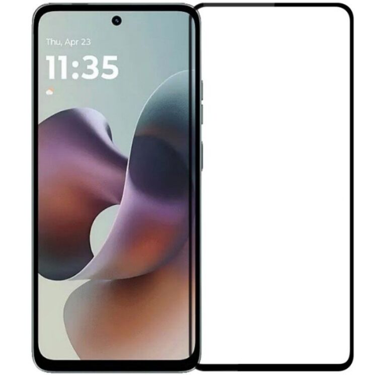 Захисне скло MOFI 9H Full Glue для Motorola Moto G56 - Black: фото 1 з 9