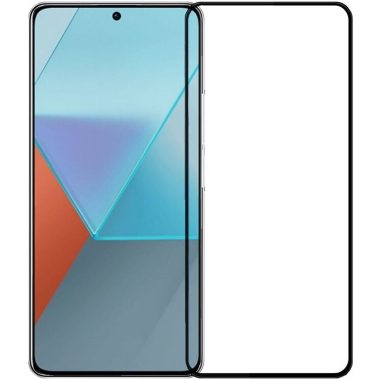 Защитное стекло MOFI Full Glue Protect для Xiaomi Redmi Note 13 5G / 13 Pro 5G - Black: фото 1 из 13