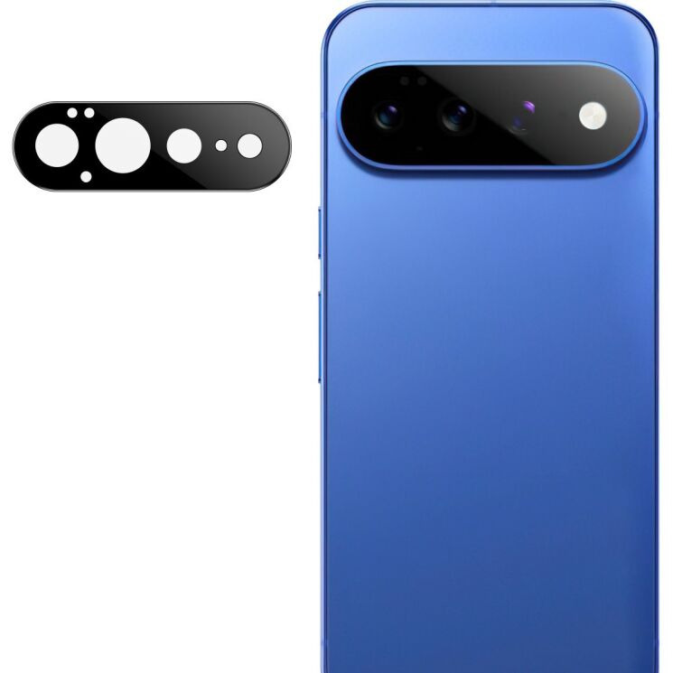 Защитное стекло на камеру IMAK Black Glass Lens для Google Pixel 11 Pro XL - Black: фото 1 из 7