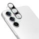 Защитное стекло на камеру IMAK Black Glass Lens для Samsung Galaxy A55 (A556) - Black (348146B). Фото 2 из 10