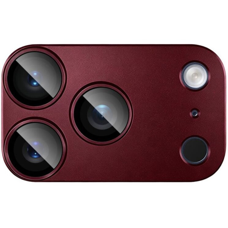 Захисне скло на камеру IMAK Camera Lens Combo для iPhone 18 Pro Max - Red (423873R) Захисне скло на камеру IMAK Camera Lens Combo для iPhone 18 Pro Max - Red: фото 5 з 12