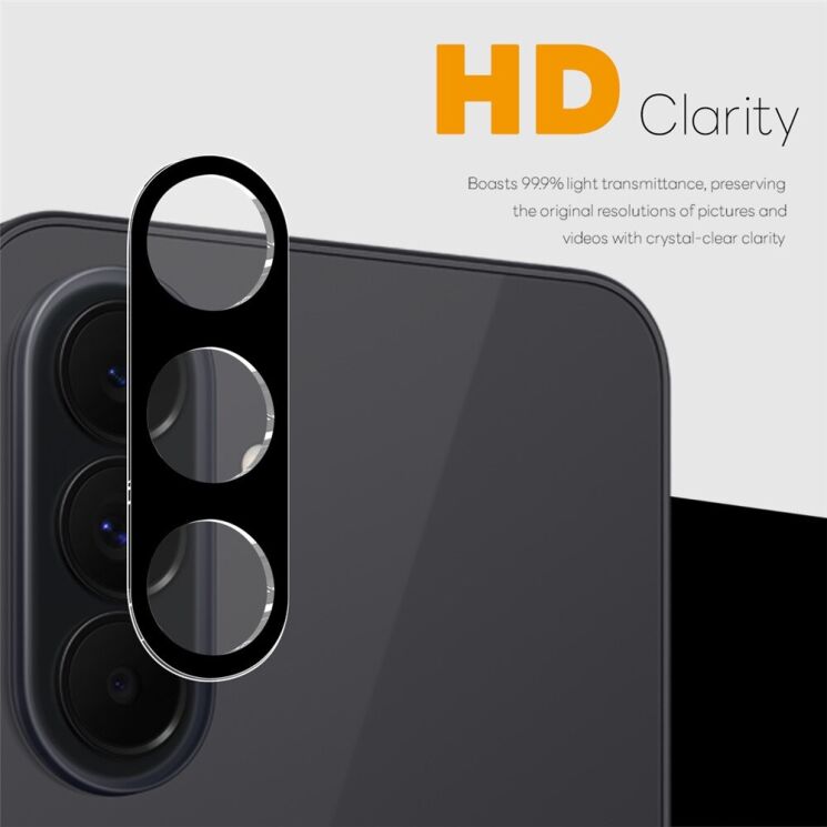 Защитное стекло на камеру NORTHJO Black Camera Lens Protector Samsung Galaxy A27 (A276) - Black (408641B) Защитное стекло на камеру NORTHJO Black Camera Lens Protector Samsung Galaxy A27 (A276) - Black: фото 3 из 5