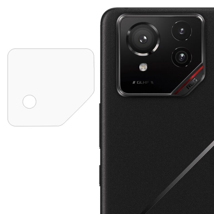 Защитное стекло на заднюю камеру Deexe Lens Protector для ASUS ROG Phone 9: фото 1 из 7