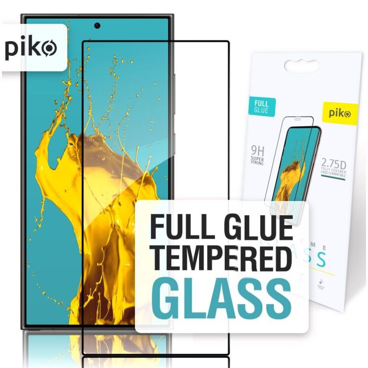 Защитное стекло Piko Full Glue для Samsung Galaxy S26 Ultra (S948) - Black: фото 1 из 5