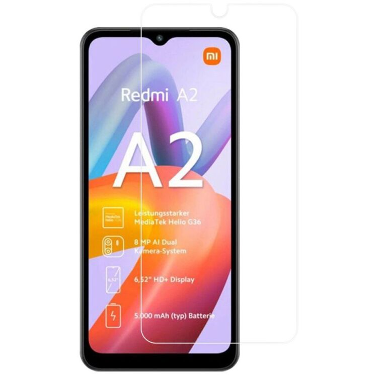 Защитное стекло RURIHAI Clear Glass для Xiaomi Redmi A2 / A2+: фото 1 из 9