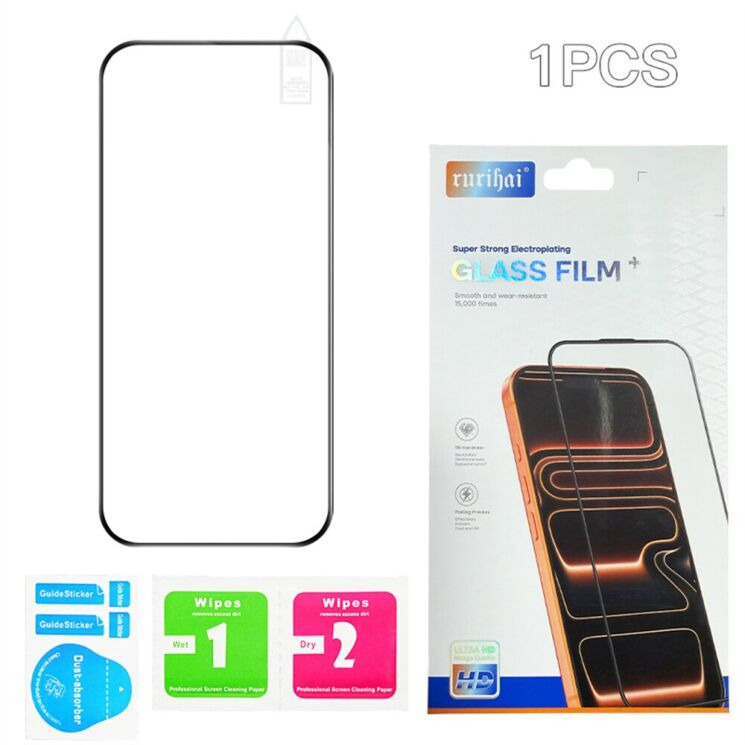 Захисне скло RURIHAI Full Glue Screen Protect для Samsung Galaxy S26 FE - Black (412740B) Захисне скло RURIHAI Full Glue Screen Protect для Samsung Galaxy S26 FE - Black: фото 7 з 7