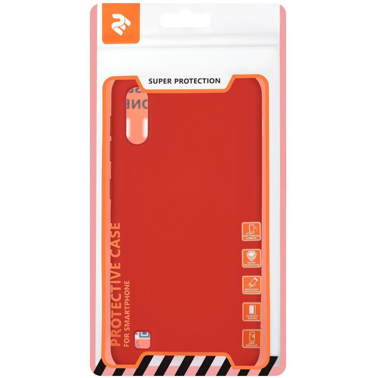 Защитный чехол 2E Liquid Silicone для Samsung Galaxy M10 (M105) 2E-G-M10-NKSF-RD - Red: фото 3 из 3