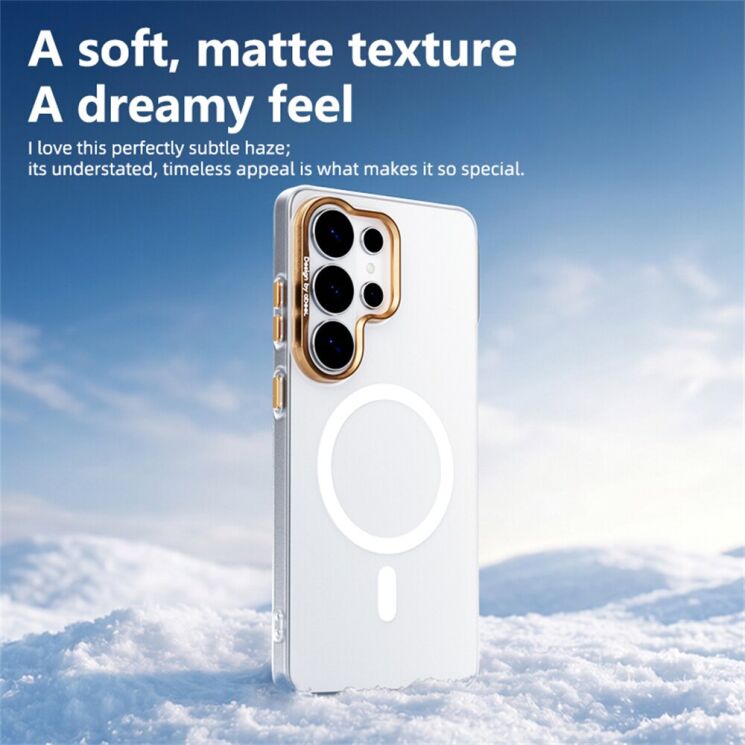 Защитный чехол ABEEL Aero Mag для Samsung Galaxy S26 Ultra (S948) - White: фото 3 из 6
