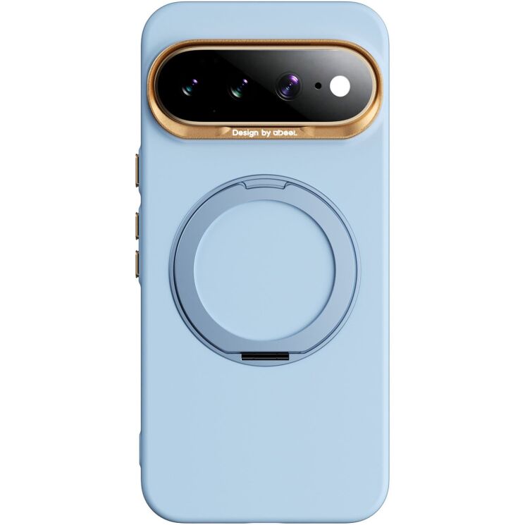 Защитный чехол ABEEL Silk Ring Magnetic для Google Pixel 11 Pro XL - Sky Blue: фото 1 из 7